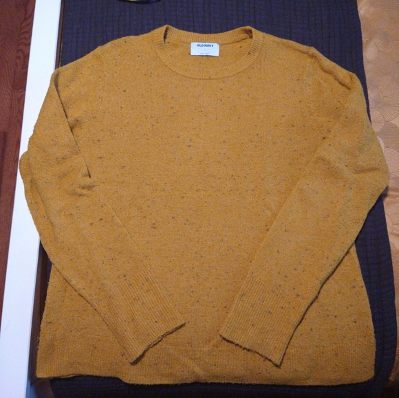 Old Navy L Mustard yellow sweater - Picture 1 of 3